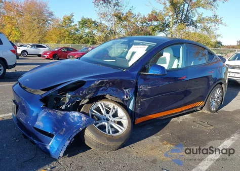 2023 Tesla Model Y Awd/Long Range Dual Motor All-Wheel Drive from USA, damaged, VIN 7SAYGDEE0PF701050
